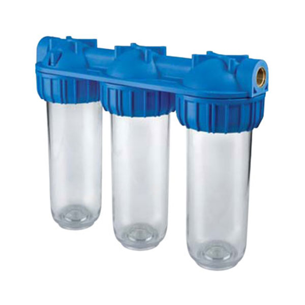 Triplex Filter PLUS SX Master 20″ TRIPLEX Water Filter Housing Only – 1″ Ports – Pump ...